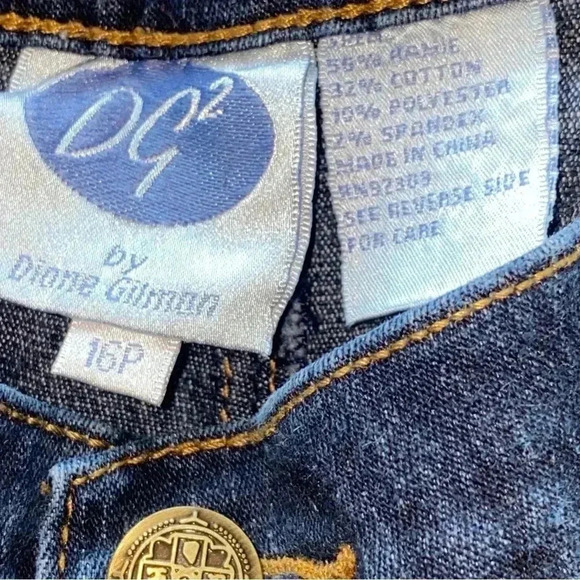 Diane Gilman DG2 Jeans Great Condition Size 16P Lots of Stretch ❤️ - Picture 6 of 6